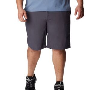 NWT COLUMBIA “Washed Out” Shorts 10” Inseam 100% Cotton in India Ink Size 42